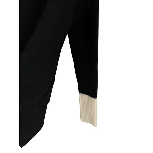 BLOOMINGDALE'S Cardigan 100% 2 PLY Cashmere Open Front Draped Size Med - Picture 3 of 7